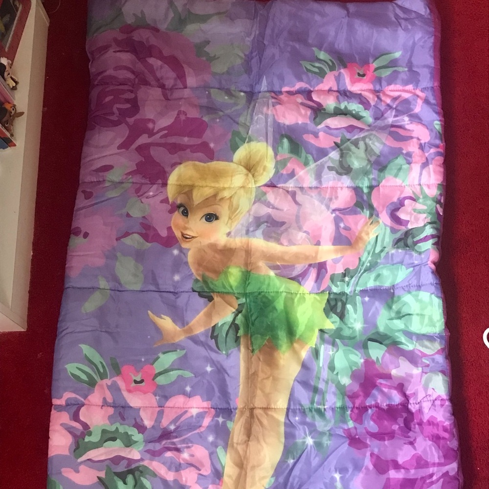 tinker bell sleeping bag